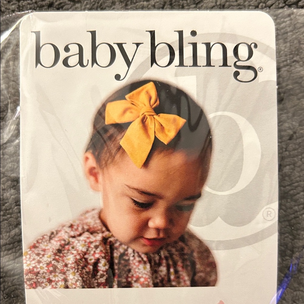 Baby Bling Floral Bow - Picture 2 of 6